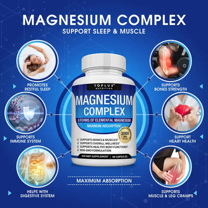 Toplux 8 Essential Magnesium Complex 1000mg