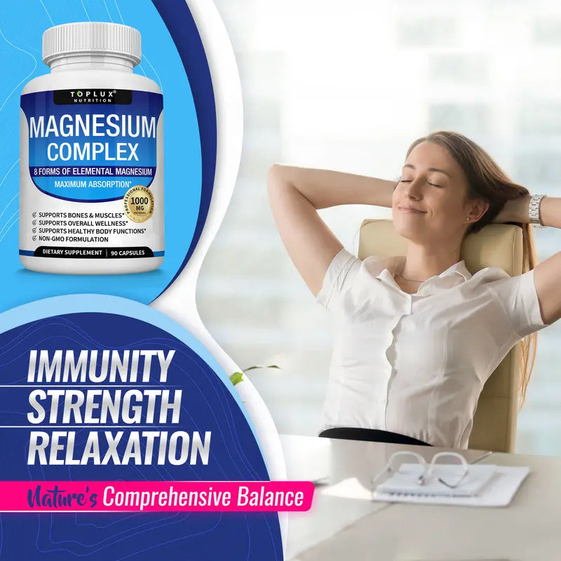 Toplux 8 Essential Magnesium Complex 1000mg